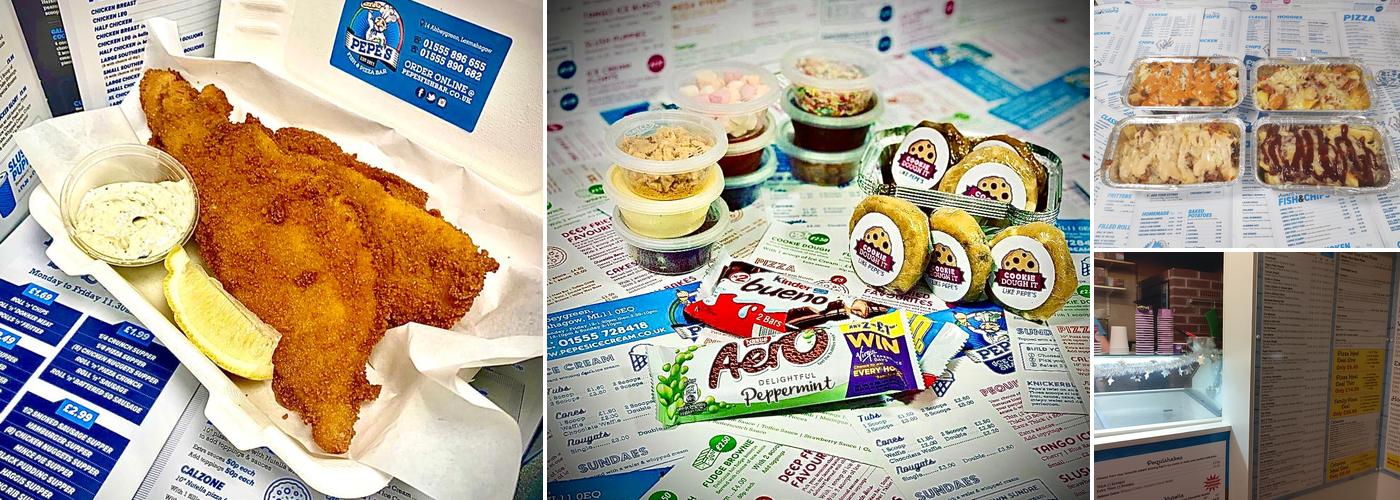 Pepe's Fish & Pizza Bar Menu