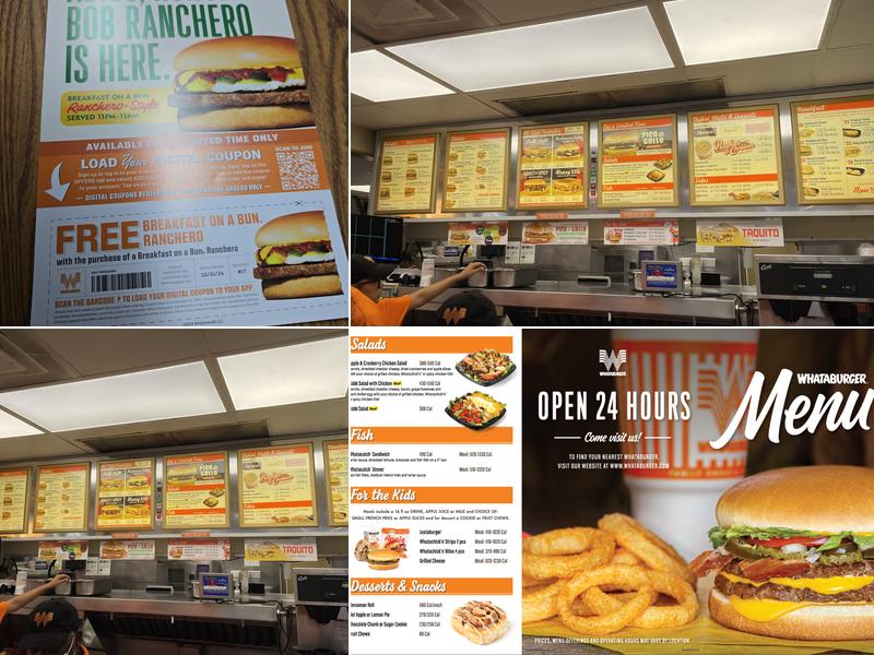 Whataburger Menu