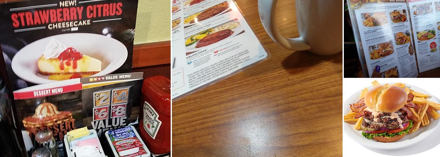 Denny's Restaurant Menu