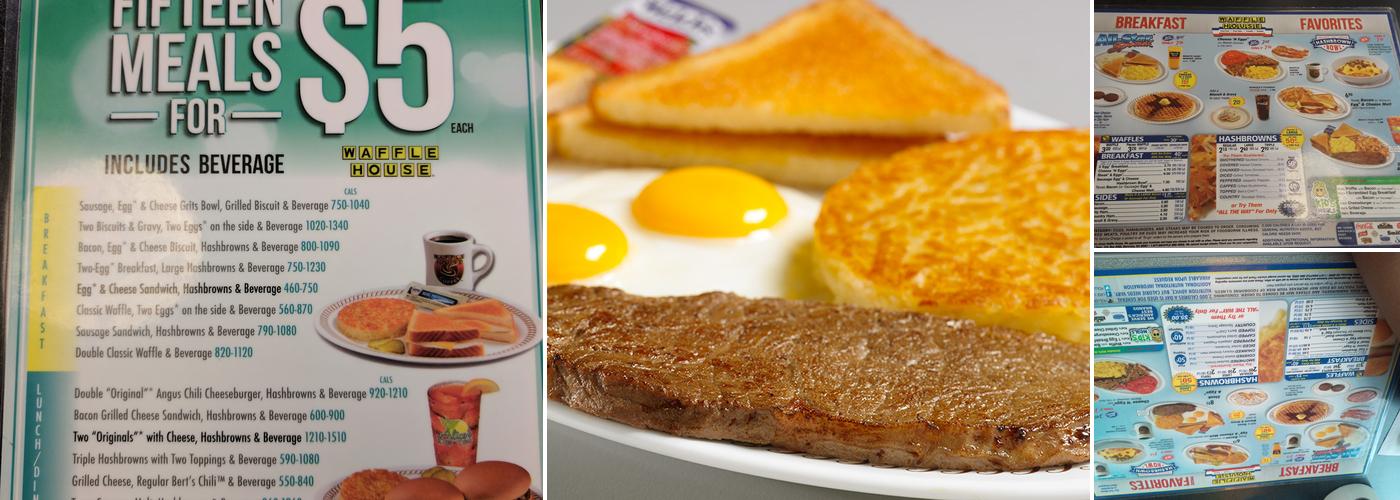 Waffle House Menu