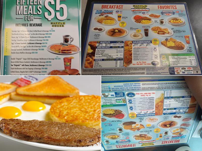 Waffle House Menu