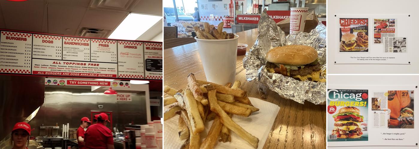 Five Guys Menu