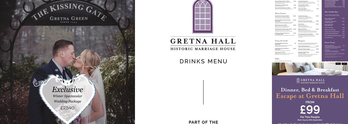 Gretna Hall Hotel Menu