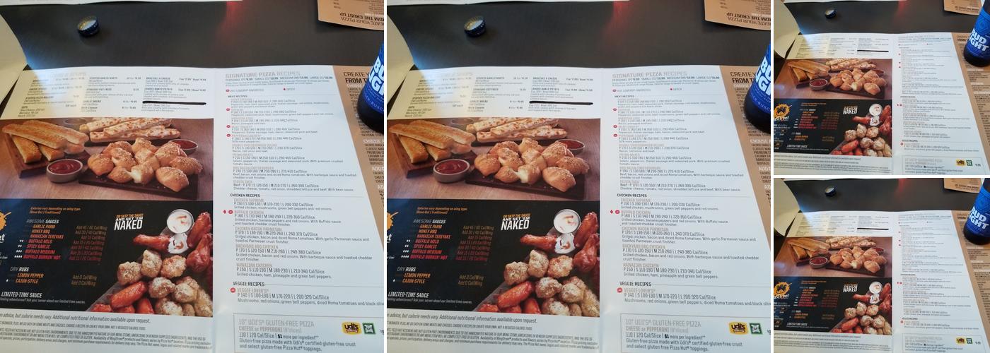 Pizza Hut Menu