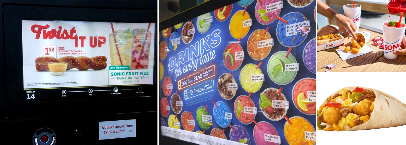 Sonic Drive-In Menu