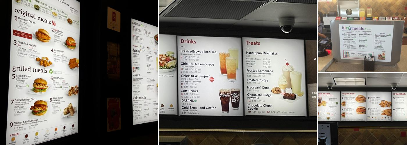 Chick-fil-A Menu