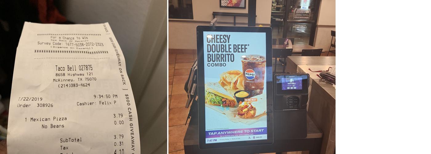 Taco Bell Menu