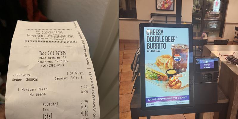 Taco Bell Menu