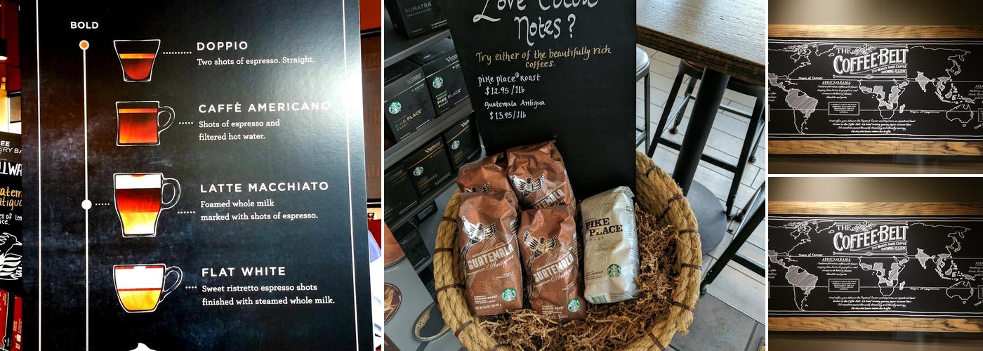 Starbucks Menu
