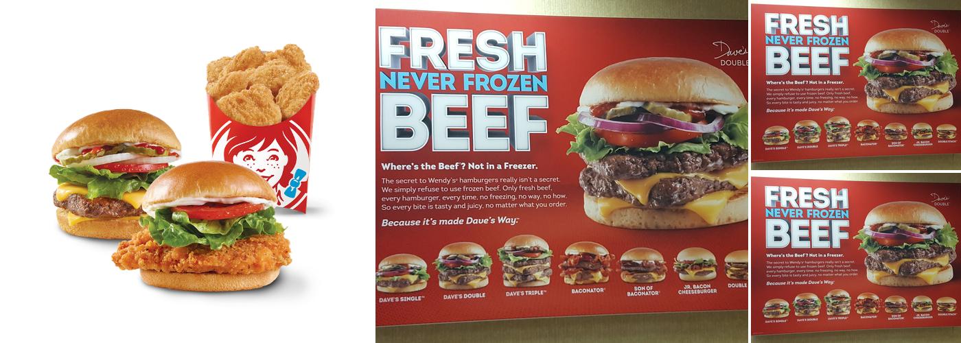 Wendy's Menu