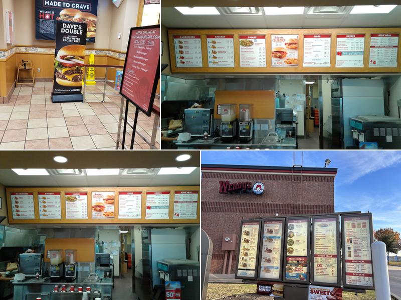 Wendy's Menu