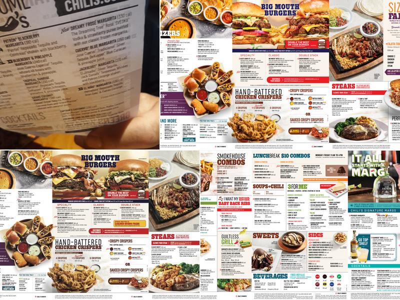 Chili's Grill & Bar Menu