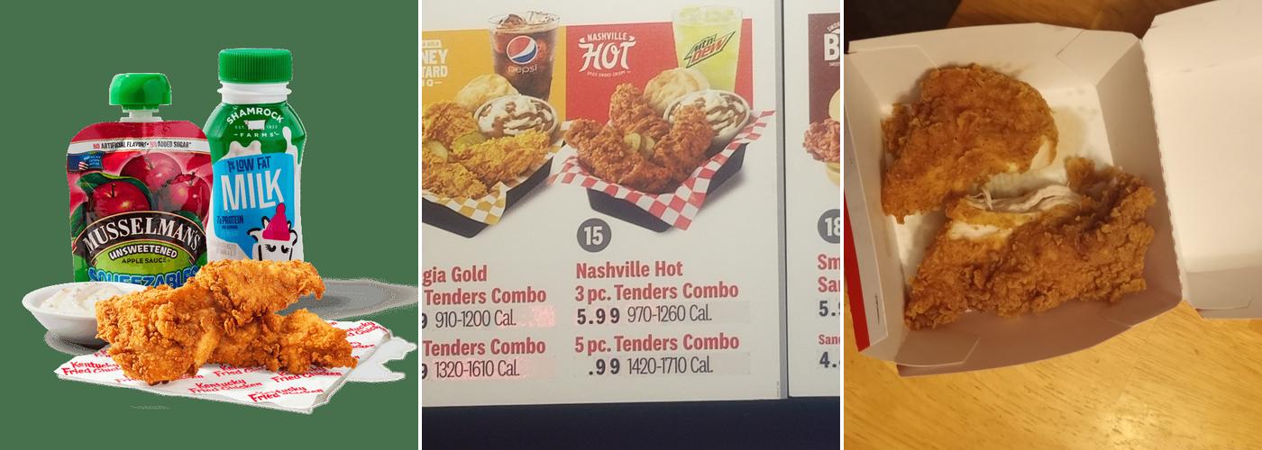 KFC Menu