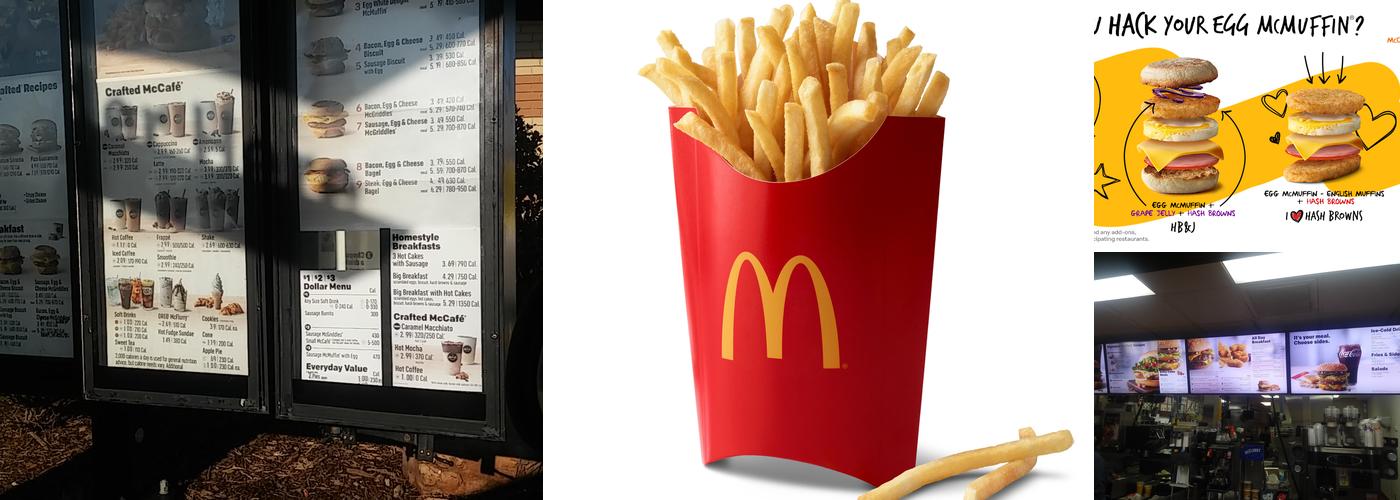 McDonald's Menu