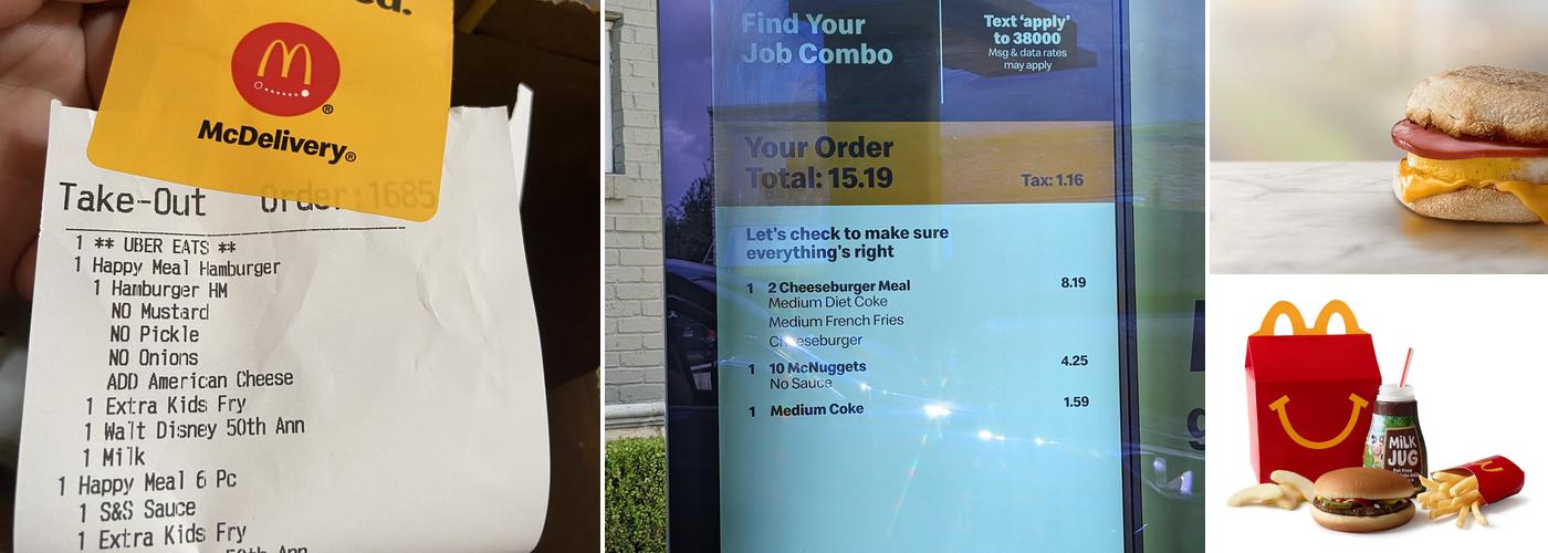 McDonald's Menu
