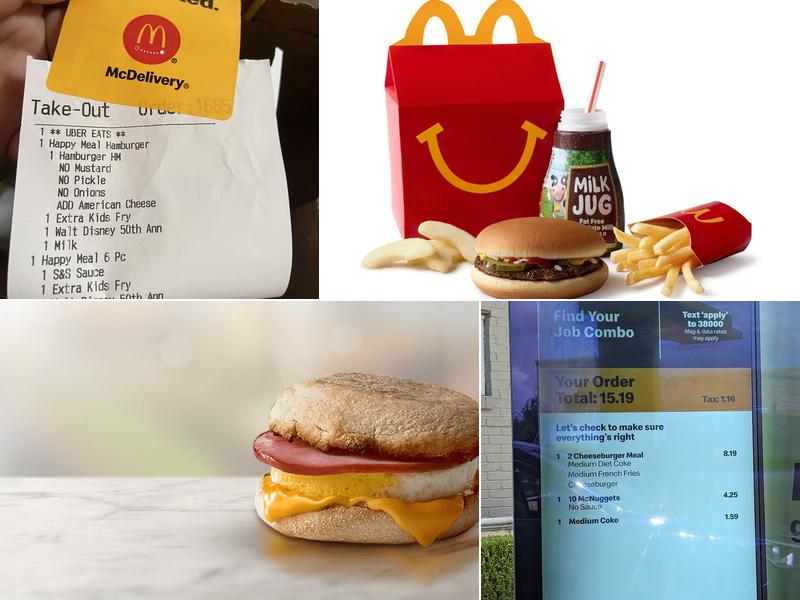 McDonald's Menu