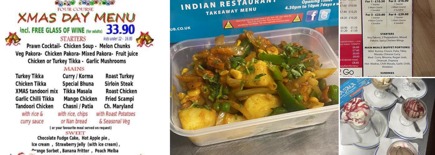 MASALA Restaurant Menu