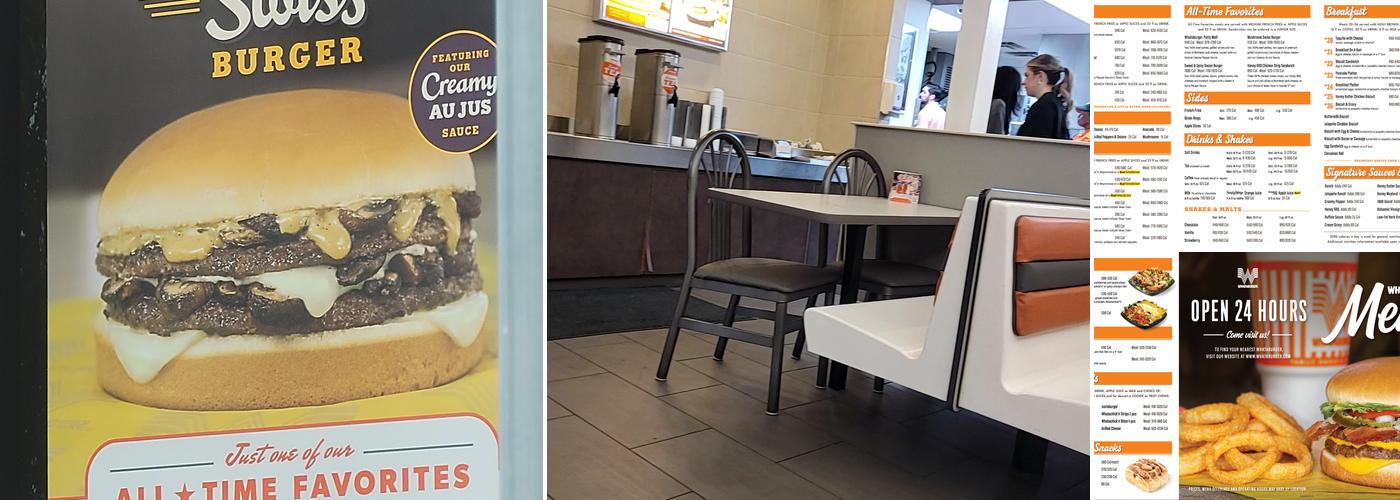 Whataburger Menu