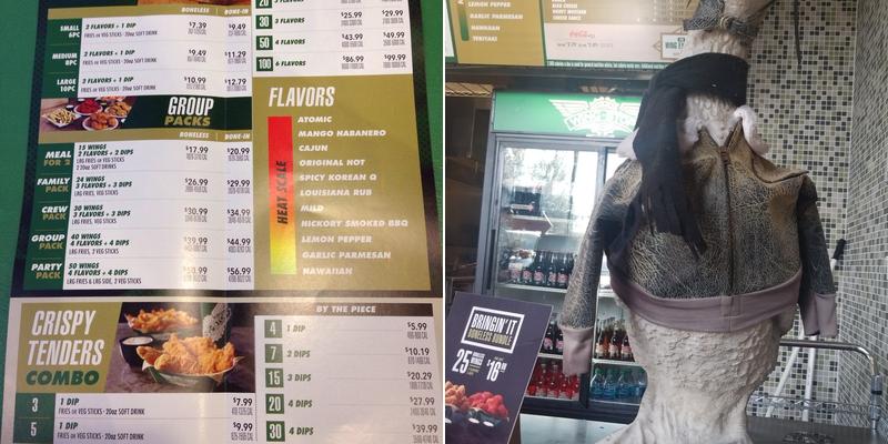 Wingstop Menu