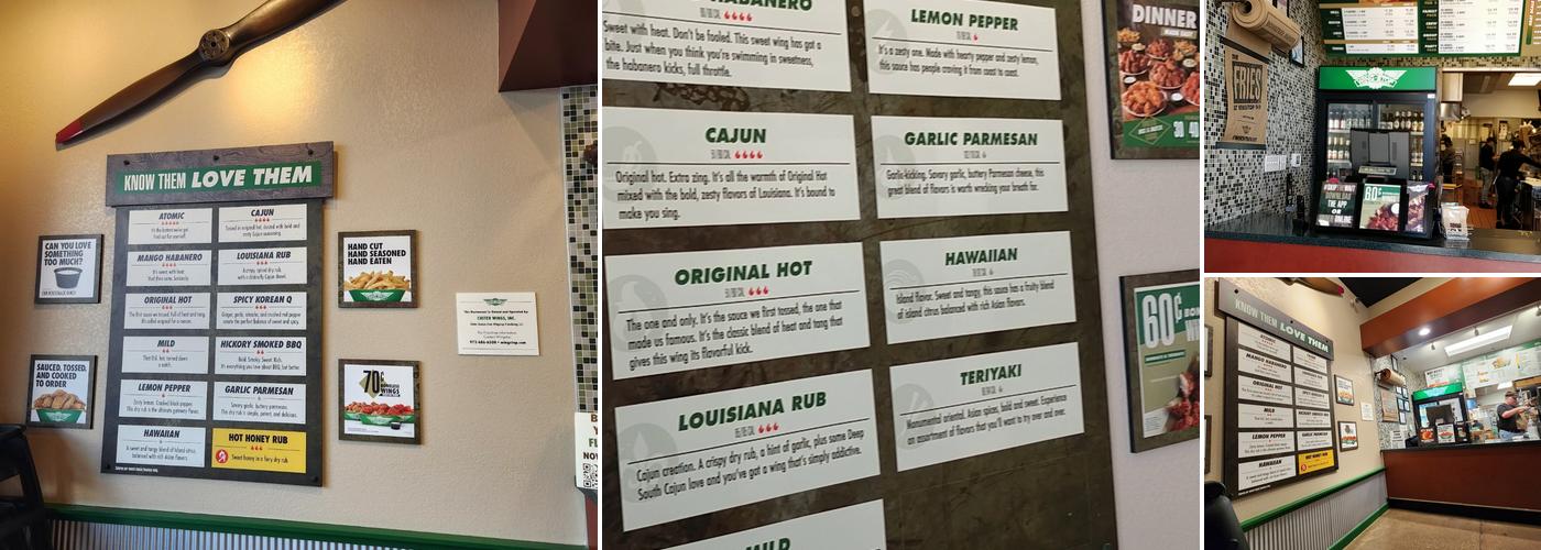 Wingstop Menu