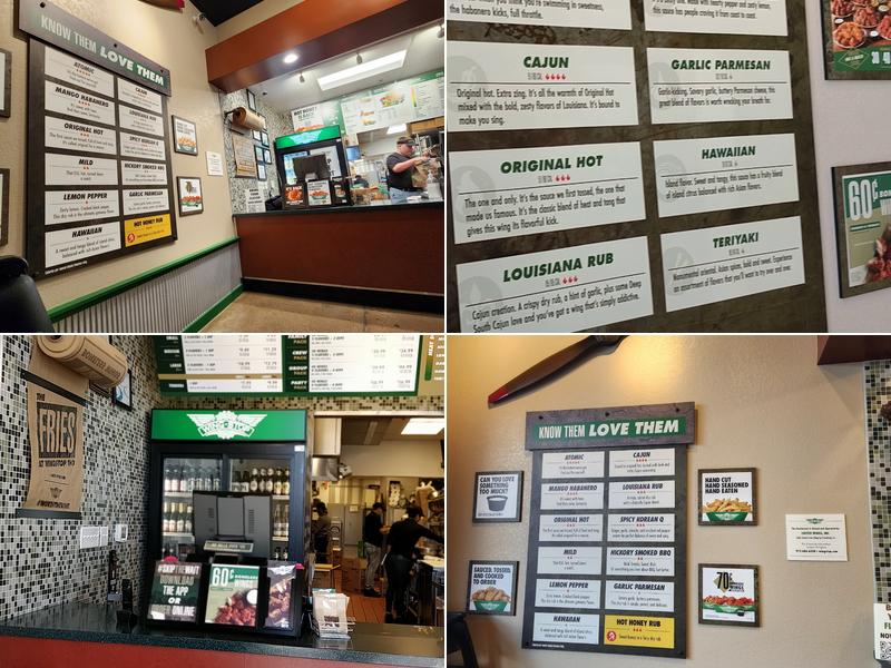Wingstop Menu