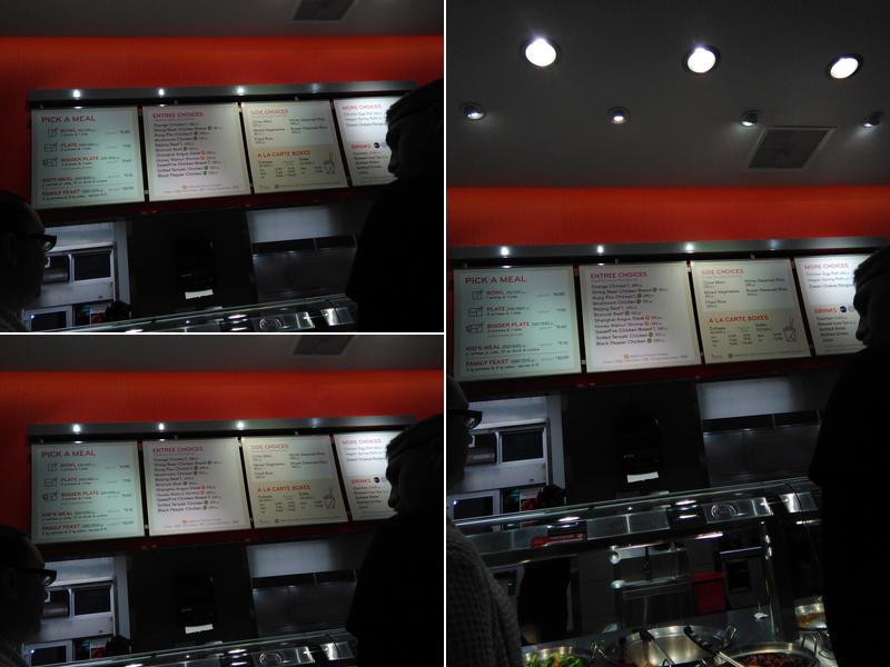 Panda Express Menu