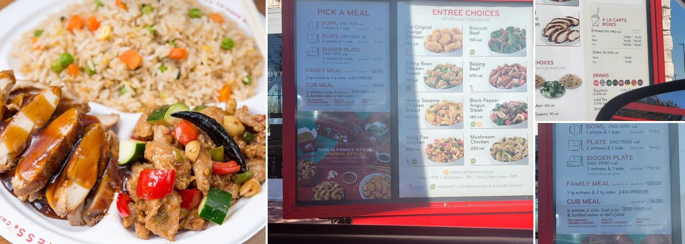 Panda Express Menu