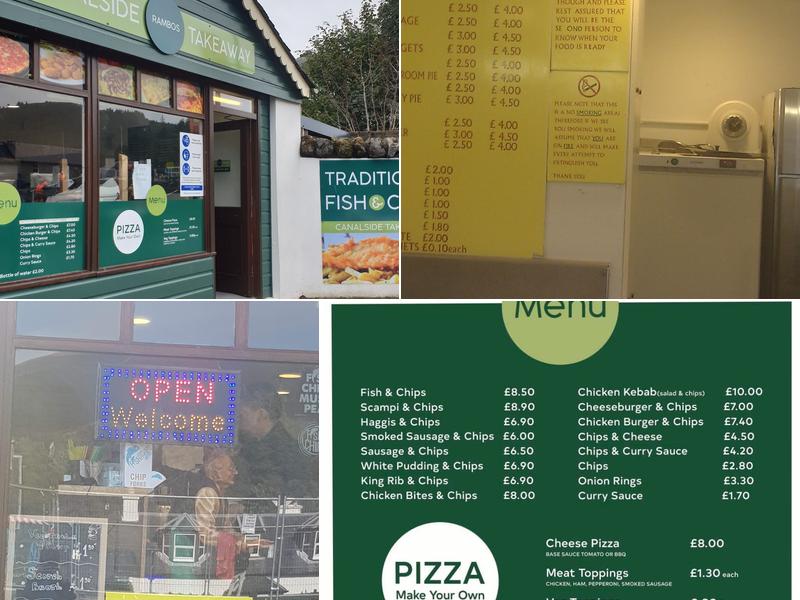 Canalside Fish & Chip Shop Menu