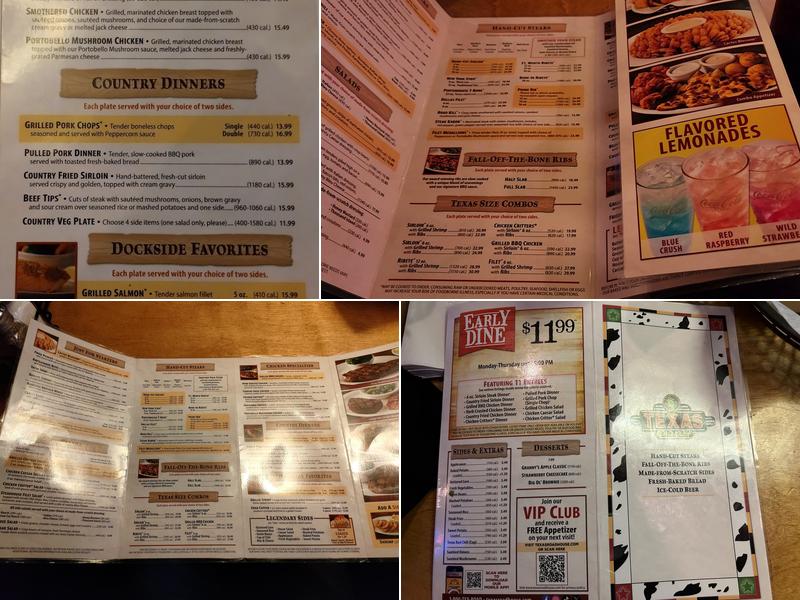 Texas Roadhouse Menu