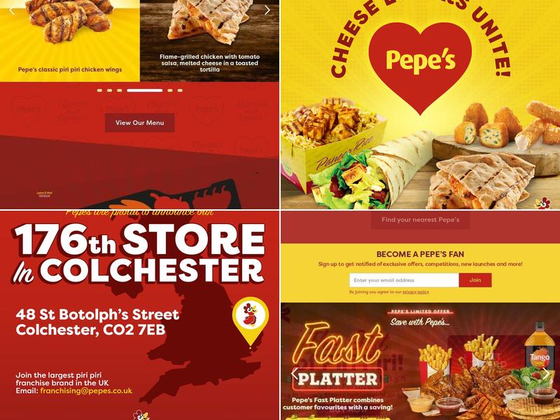 Pepe's Piri Piri Head Office Menu