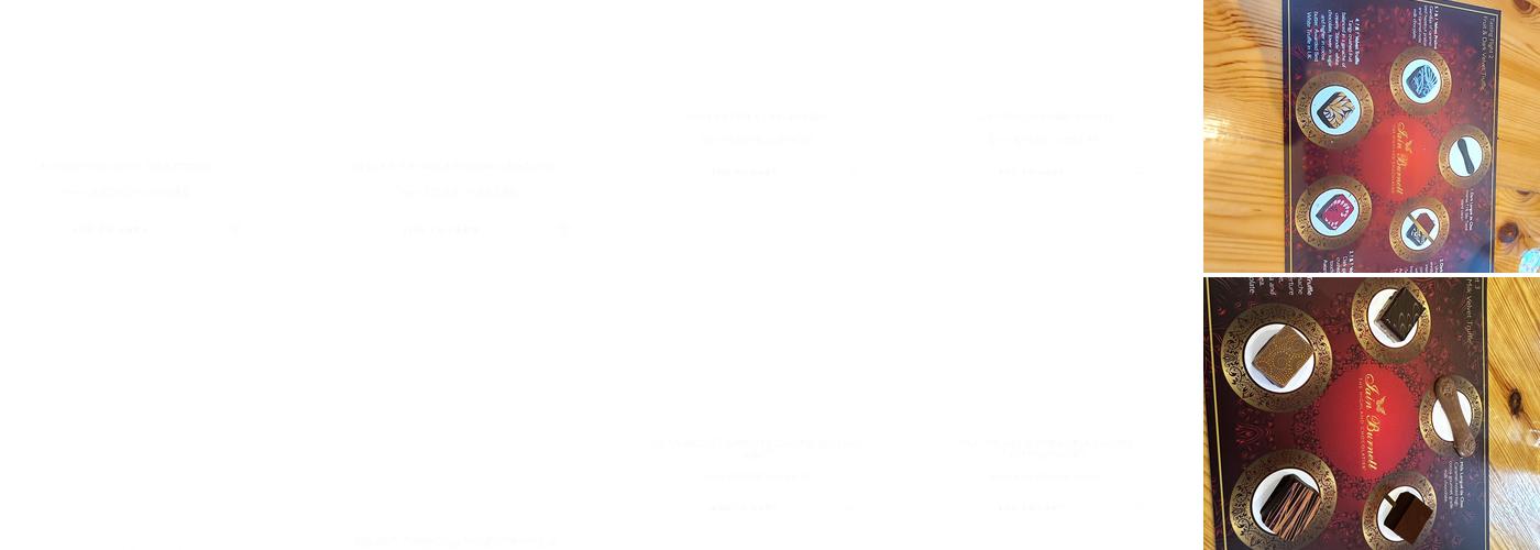 Iain Burnett Highland Chocolatier Menu