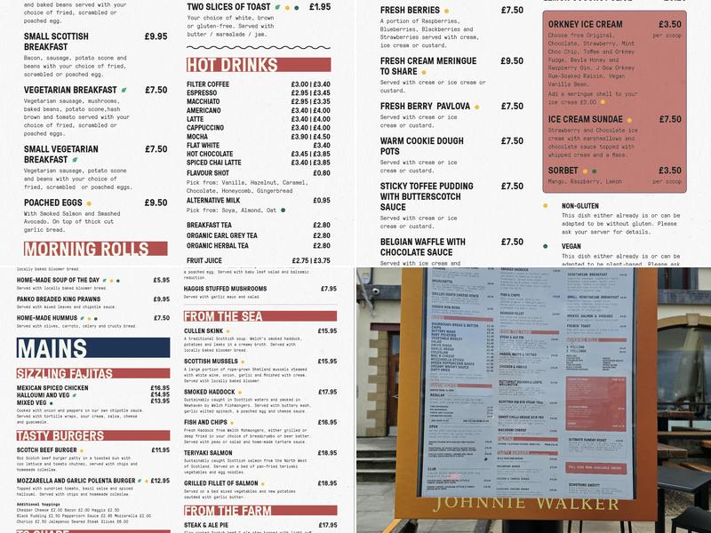 The Railbridge Bistro Menu