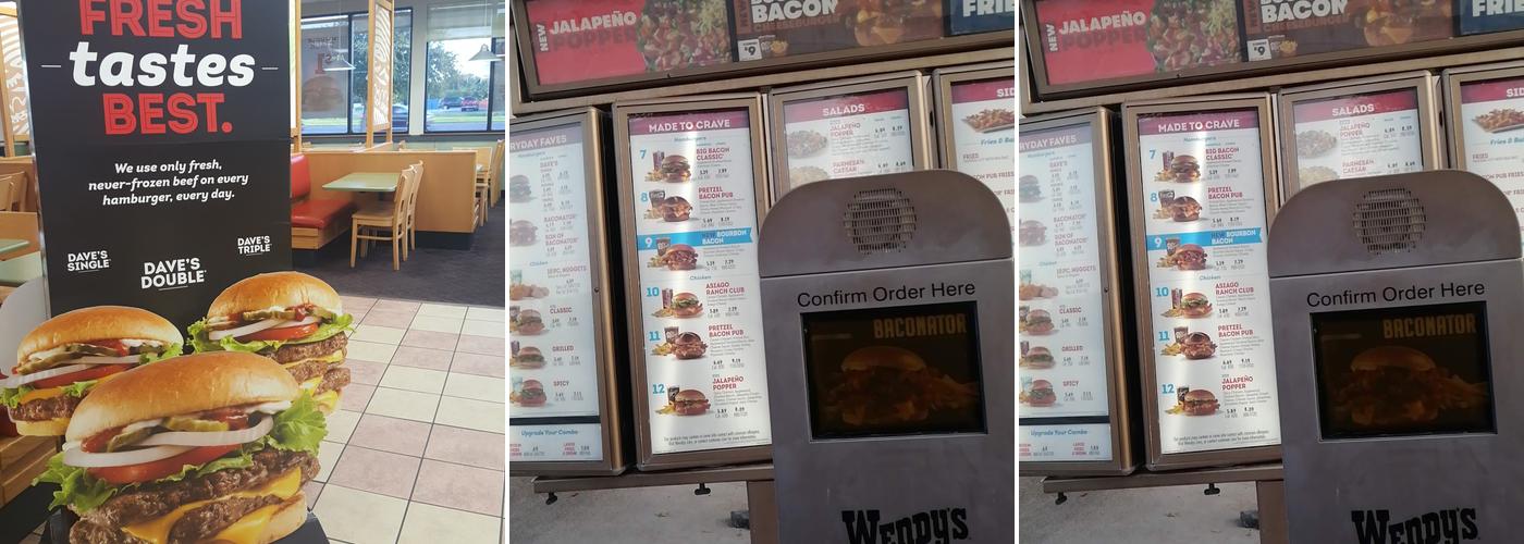 Wendy's Menu