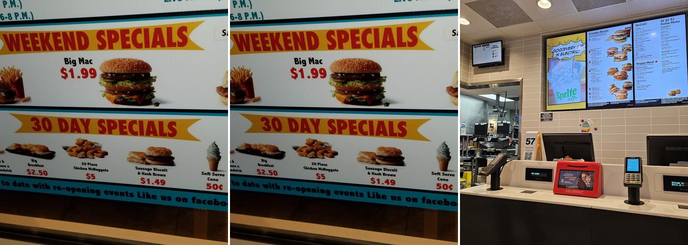 McDonald's Menu