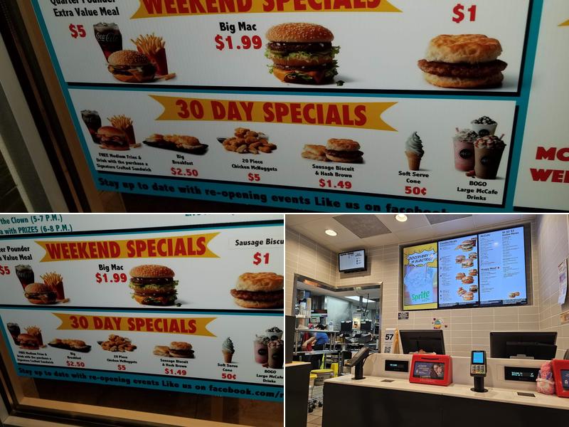 McDonald's Menu