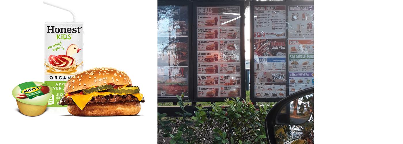 Burger King Menu