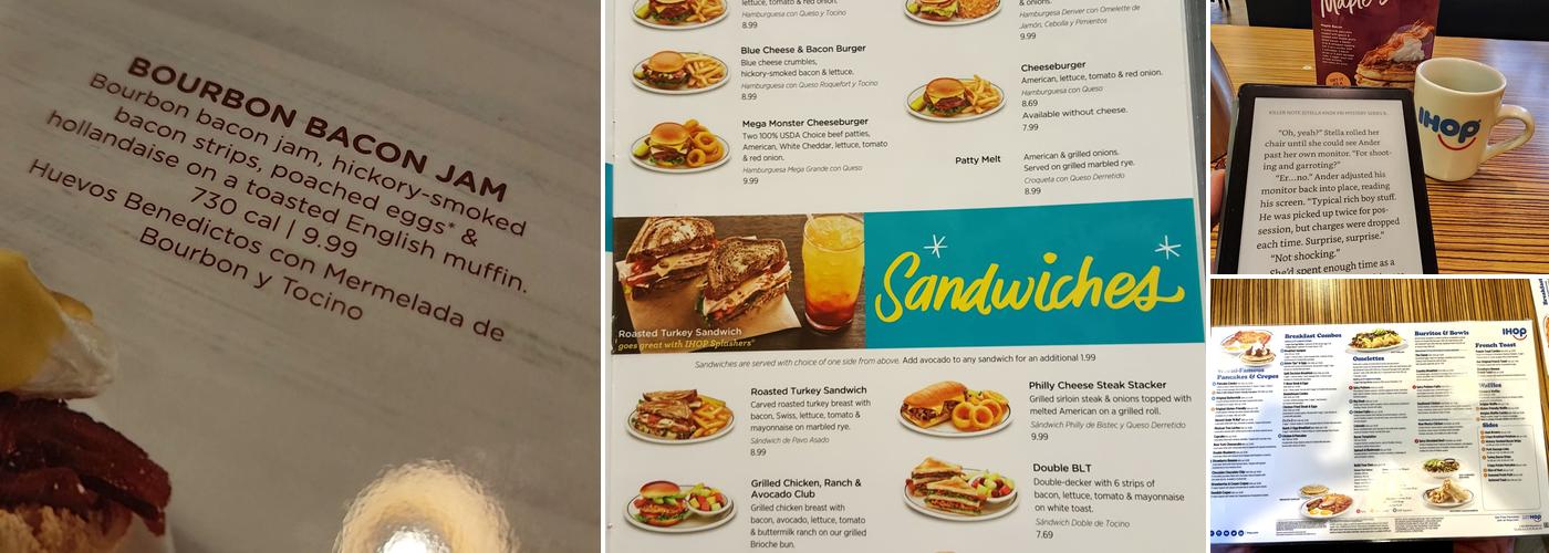 IHOP Menu