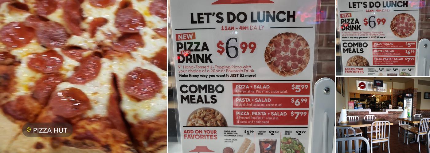 Pizza Hut Menu