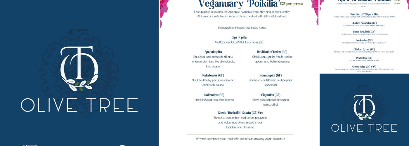 The Olive Tree Berkhamsted Menu