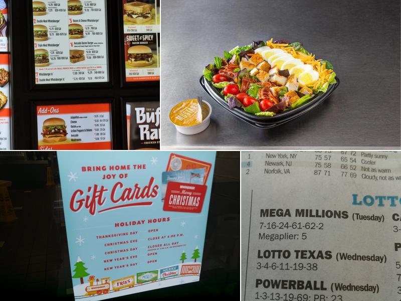 Whataburger Menu