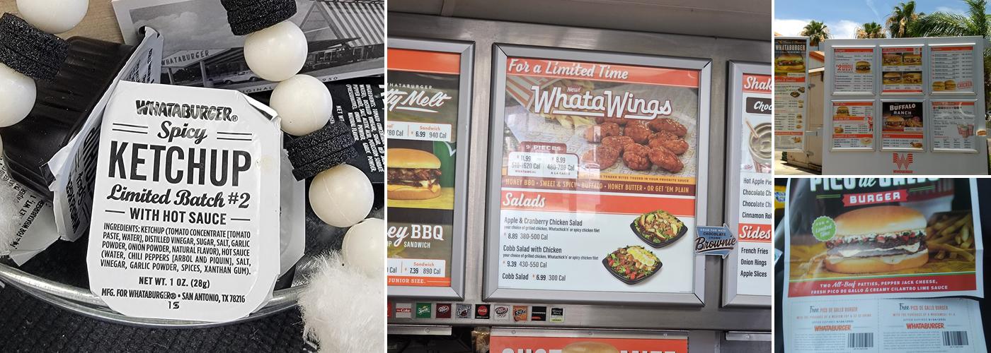 Whataburger Menu