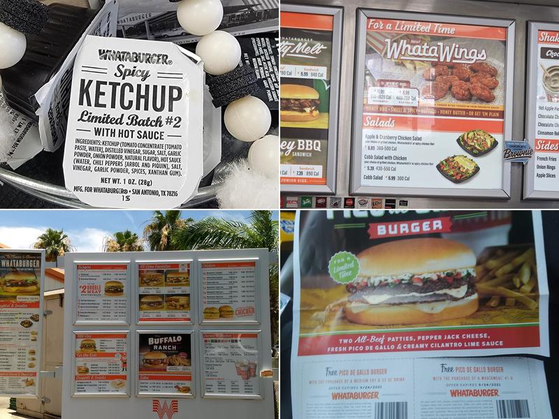 Whataburger Menu