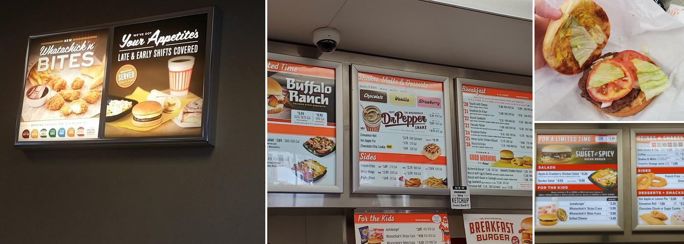 Whataburger Menu