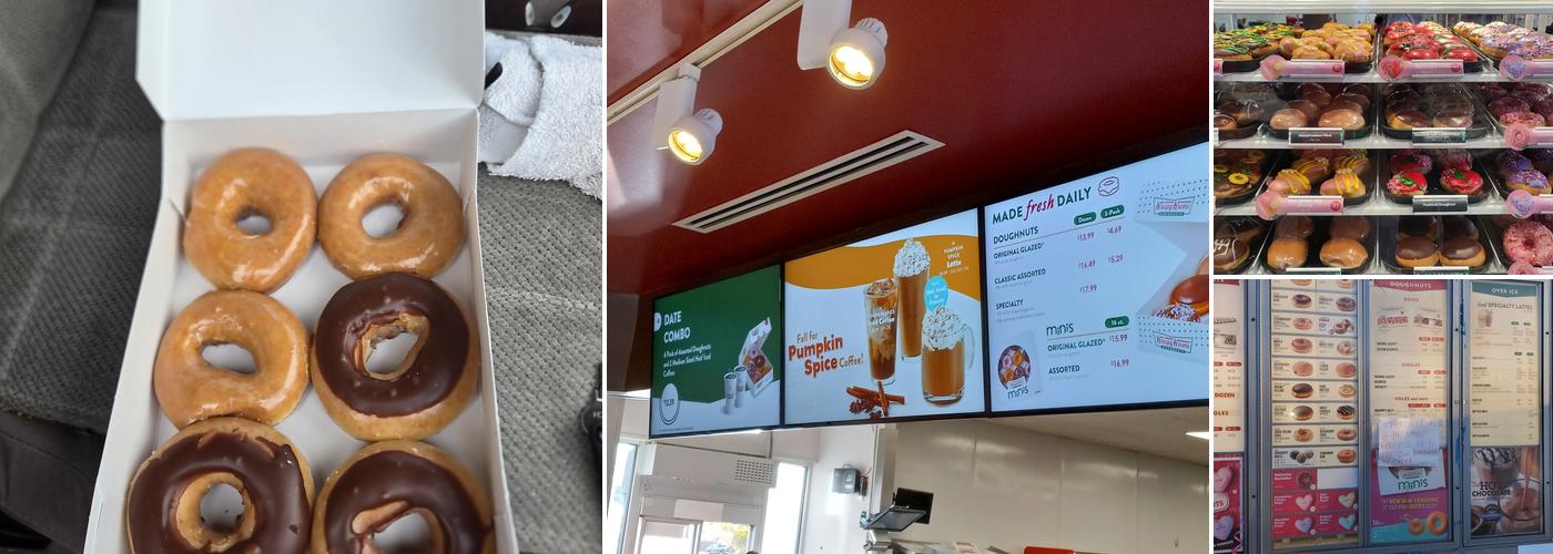 Krispy Kreme Menu