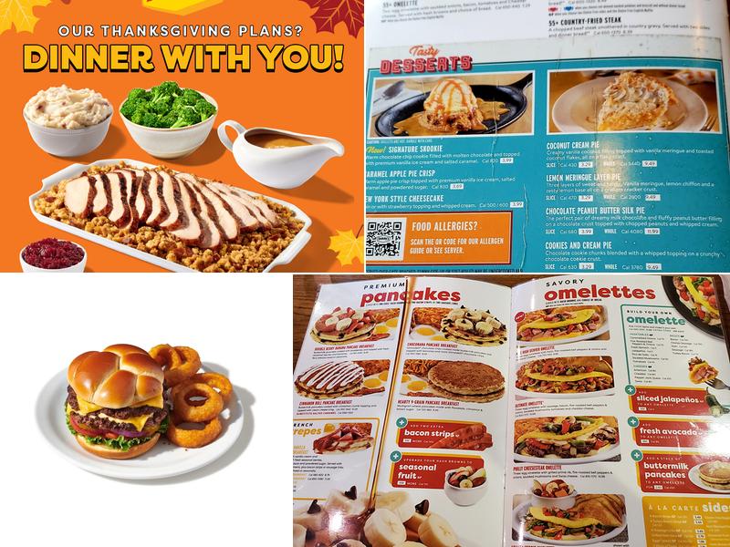 Denny's Restaurant Menu