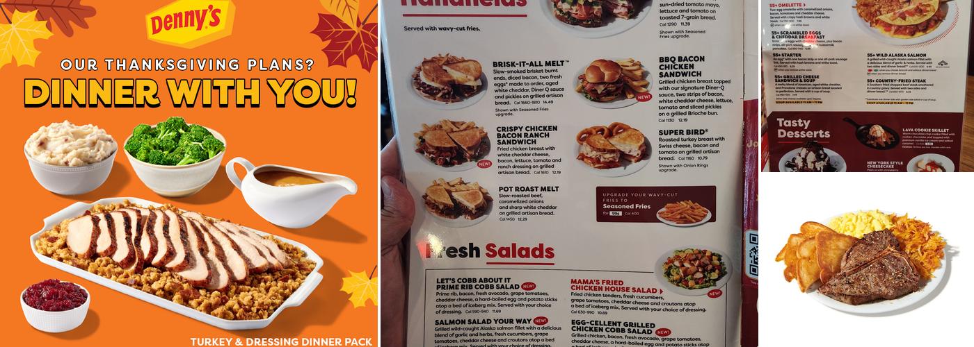 Denny's Menu