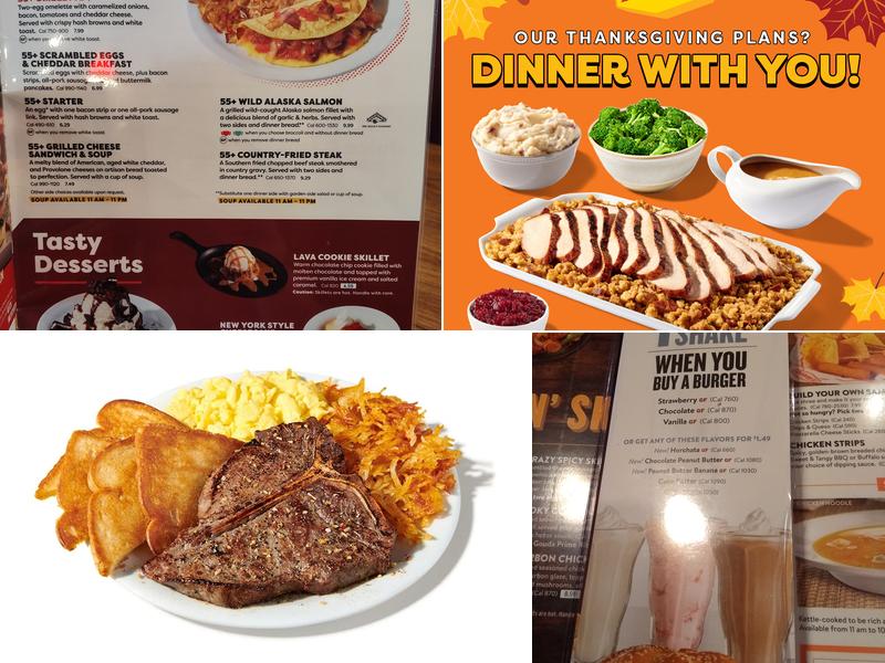 Denny's Restaurant Menu
