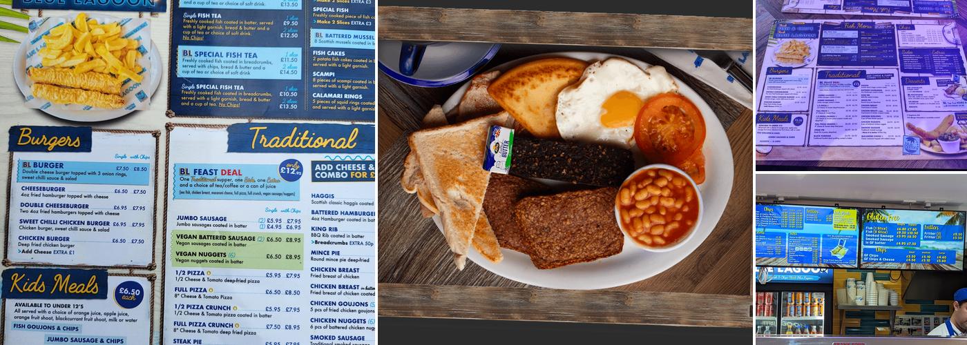 Blue Lagoon Fish & Chips (Balloch) Menu