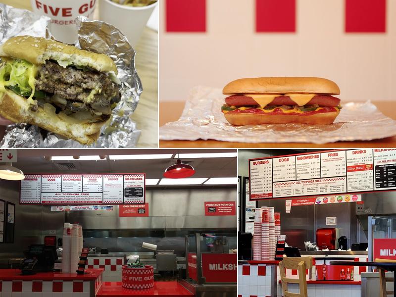 Five Guys Menu