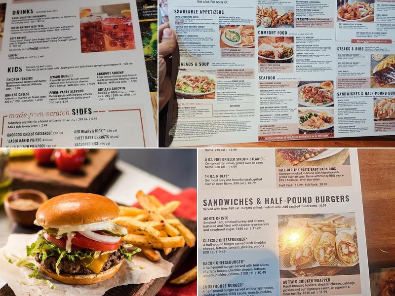 Cheddar's Scratch Kitchen Menu